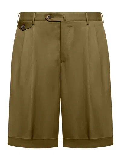 Pt Torino Tailored Bermuda Shorts In Green