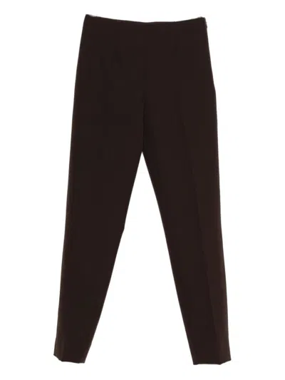 PT TORINO TAILORED BLACK TROUSERS WITH STRAIGHT-LEG CUT