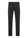 Pt Torino Tailored Cotton Trousers In Black