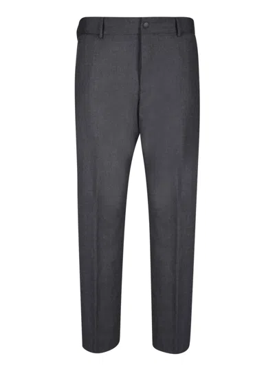 Pt Torino Tailored Grey Trousers In Gray