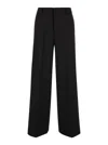 Pt Torino Belt Loop Belt Casual Pants In Black