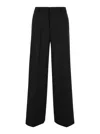 Pt Torino Belt Loop Belt Casual Pants In Nero