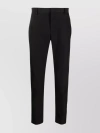 PT TORINO TAILORED MID-WAIST CROPPED TROUSERS WITH CUFFED HEM