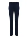 Pt Torino Tailored S-slim Trousers In Blue