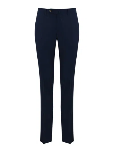 Pt Torino Tailored S-slim Trousers In Blue