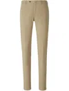 Pt Torino Tailored Slim-fit Trousers In Neutrals