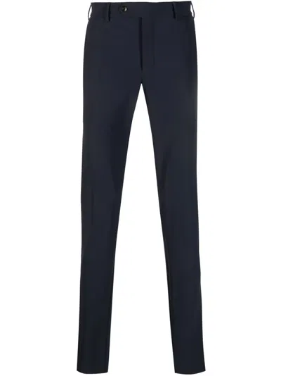 Pt Torino Tailored Straight-leg Trousers In Black