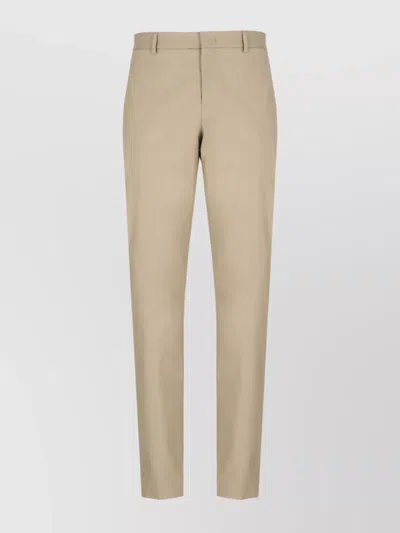 PT TORINO TAILORED STRAIGHT TROUSERS WITH REAR POCKETS