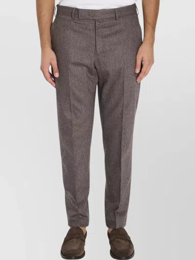 PT TORINO TAILORED STRETCH TROUSERS FEATURING POCKETS
