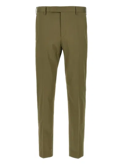 Pt Torino Tailored Trousers In Green