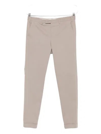 Pt Torino Tailored Trousers In Neutral
