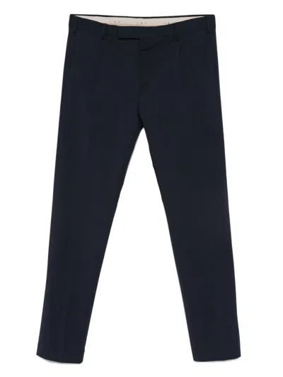 Pt Torino Tailored Trousers In Blue