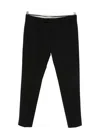 Pt Torino Tailored Dark Navy Cotton-blend Trousers