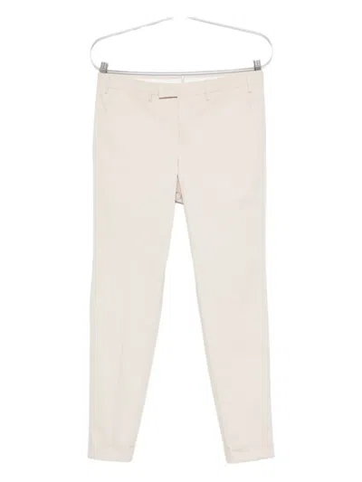 Pt Torino Tailored Trousers In Neutral