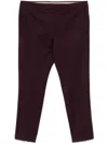 Pt Torino Tailored Trousers In Red