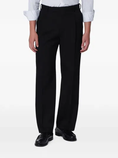 Pt Torino Tailored Trousers In Black