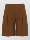 Pt Torino Brown Solid Shorts In Brown