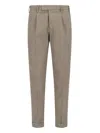 Pt Torino Tailored Trousers In Taupe