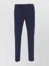 Pt Torino Tailored Trousers With Belt Loops And Pockets In Blue