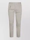 Pt Torino Tailored Trousers With Pockets And Pleats In Gray