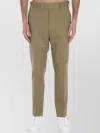 Pt Torino Tailored Trousers With Rear And Side Pockets In Green