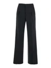 Pt Torino Lola Fine Cavallery Stretch Twill In Black