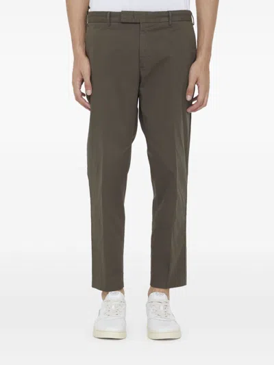 Pt Torino Edge Trousers In Green