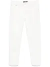 Pt Torino Tapered Jeans In 白色