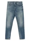 Pt Torino Tapered Jeans In Blue
