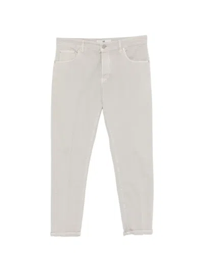 Pt Torino Tapered Jeans In White