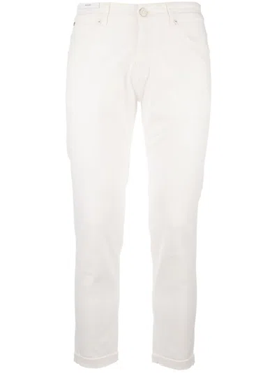 Pt Torino Tapered Jeans In White