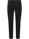 Shop Pt Torino Tapered Trousers In Blue