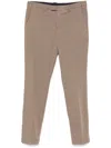 Pt Torino Cotton Pants In Brown