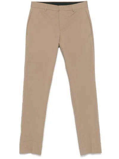 Pt Torino Tapered Trousers In Brown