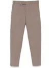 Pt Torino Tapered Trousers In Grau