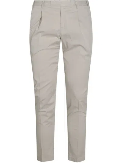 Pt Torino Tapered Trousers In Grey