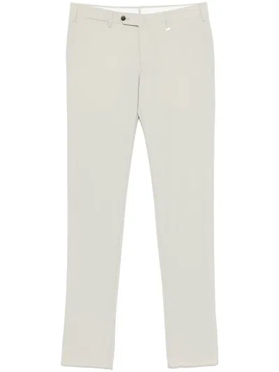 Pt Torino Tapered Trousers In Grey