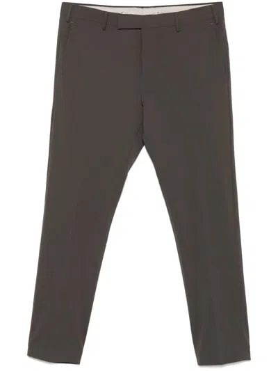 Pt Torino Tapered Trousers In Grey