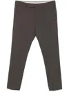 Pt Torino Tapered Trousers In Grey