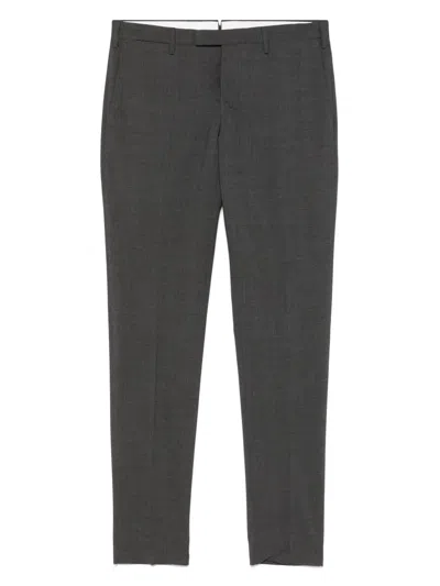 Pt Torino Tapered Trousers In Grey