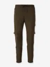 Pt Torino Technical Cargo Pants In Brown