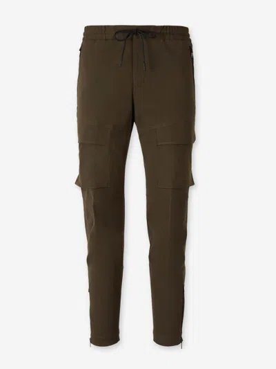 Pt Torino Technical Cargo Pants In Brown