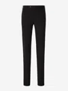 Pt Torino Creased Tailored Trousers In Black