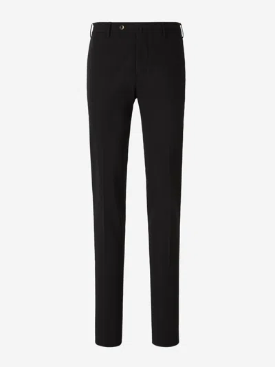 Pt Torino Technical Chino Pants In Midnight Blue