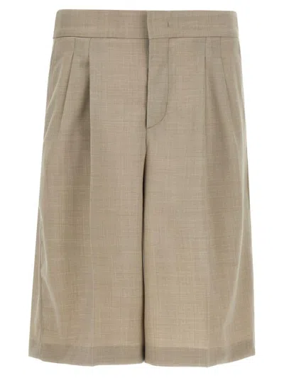 PT TORINO PT TORINO TECHNO WOOL BERMUDA SHORTS