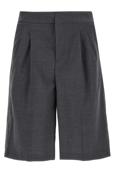 PT TORINO PT TORINO TECHNO WOOL BERMUDA SHORTS