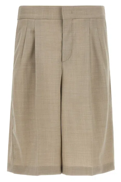 PT TORINO PT TORINO TECHNO WOOL BERMUDA SHORTS