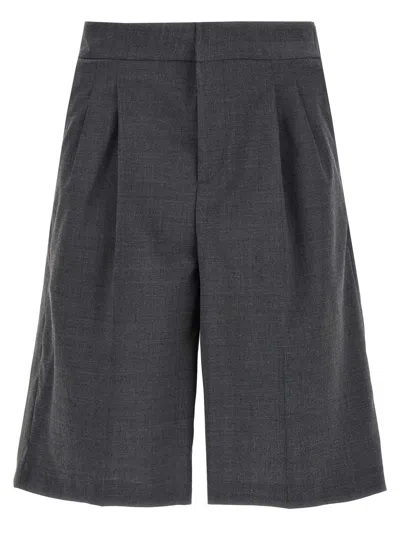 PT TORINO PT TORINO TECHNO WOOL BERMUDA SHORTS