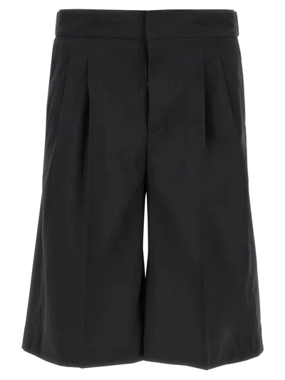 PT TORINO PT TORINO TECHNO WOOL BERMUDA SHORTS