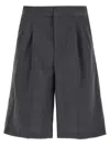 Pt Torino Techno Wool Bermuda Shorts Bermuda And Short In Gray